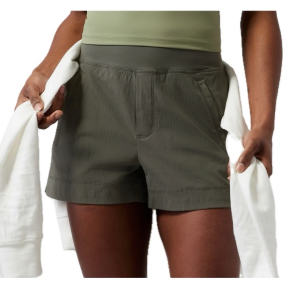 Athleta Olive Green Women's Active Shorts